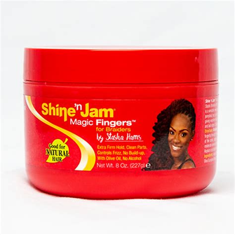 The secret to flawless braid-outs with Ampro Shine n Jam Magic Fingers